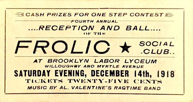 Al. Valentine's Ragtime Band 1918