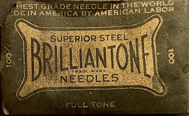 Brillantone Needle Packet Gold & Black