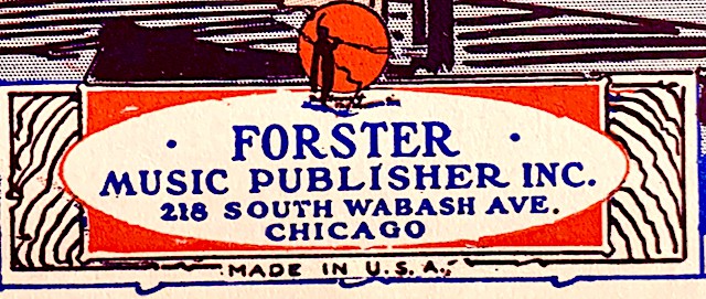 Forester Orange Blue Background