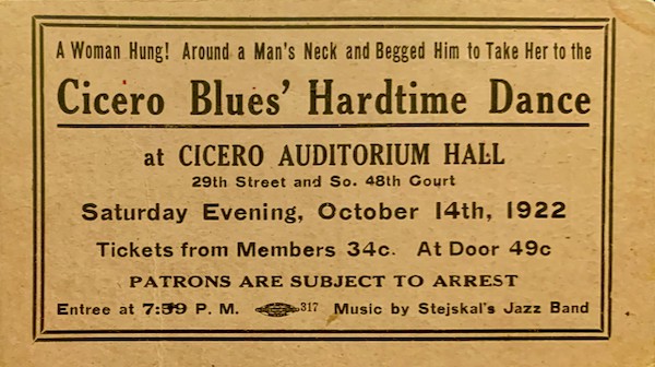 Stejskal’s Jazz Band 1922